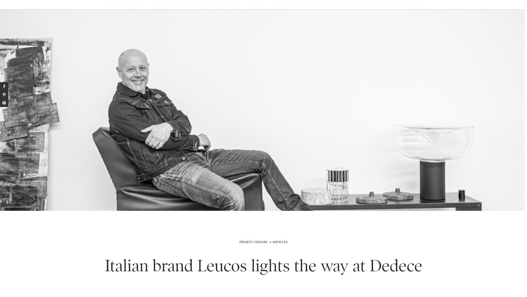 Leucos illumina la scena da Dedece, Australia